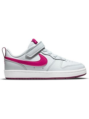 Nike Nıke Court Borough Low 2 (Psv) Çocuk Günlük Ayakkabı BQ5451-015 Beyaz