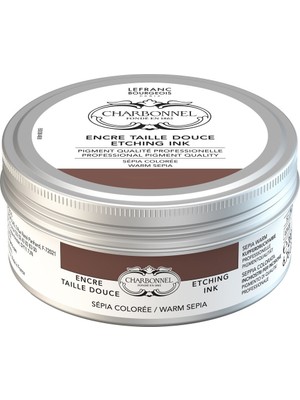 Lefranc&Bourgeois : Charbonnel : Baskı & Gravür Mürekkebi : 200 ml : Warm Sepia