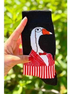 Lou Socks Unisex Kaz Tasarım Soket Çorap
