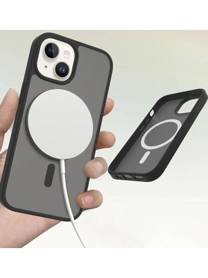 Durukar®   iPhone 15 Jota Magsafe Kapak - Titan Gri