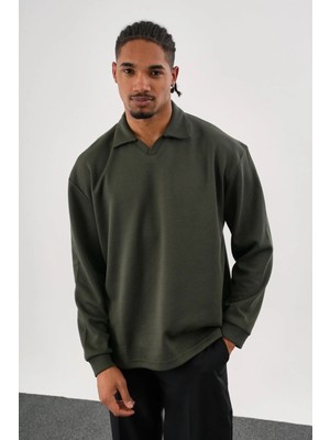Redline Ease Oversize Sweatshirt Haki