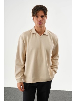 Redline Ease Oversize Sweatshirt Bej