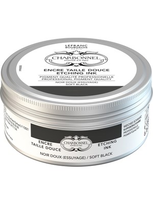 Lefranc&Bourgeois : Charbonnel : Baskı & Gravür Mürekkebi : 200 ml : Black