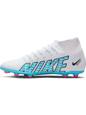 Nike Mercurıal Superfly 9 Clup Erkek Beyaz Çoklu Zemin Futbol Kramponu