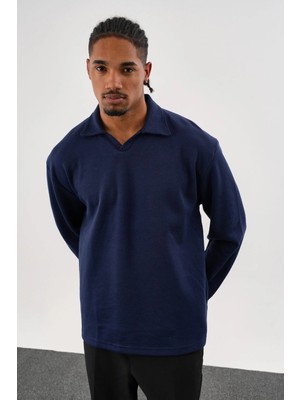 Redline Ease Oversize Sweatshirt Lacivert