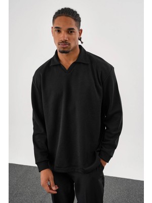 Redline Ease Oversize Sweatshirt Siyah