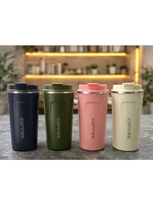 480 ml Paslanmaz Çelik Termos Mug Bardak