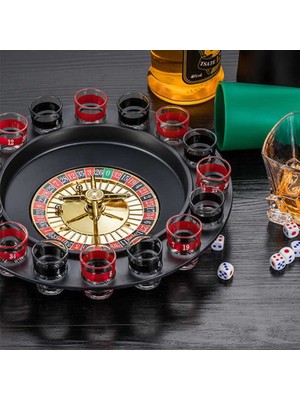 Shot Bardaklı Rulet Oyun Seti - Shot Roulette Set Midastech