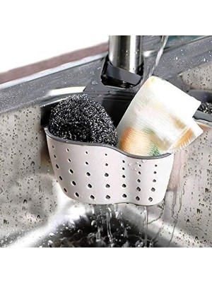 Nomikase Silikon Askılı Mutfak Sepeti, Lavabo ve Banyo Için Pratik Düzenleyici