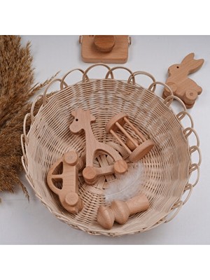 Nomikase Bebek Odası Rattan Meyve ve Oyuncak Sepeti, Şık ve Kullanışlı