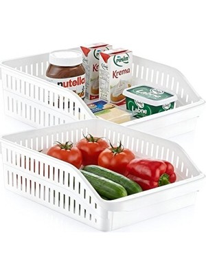 Nomikase Organize Edici Set: Geniş ve Sığ Tasarımıyla Buzdolabı ve Dolap Içi