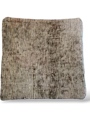 Ottoman Pouffe Art Deco Bohem ''özel Seri Halı'' El Dokuması Vintage Kırlent Minder 40X40CM (273)