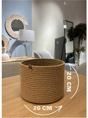 Maison Luré Küçük Boy Çok Amaçlı Düzenleyici Sepet, Saksılık ve Organizer