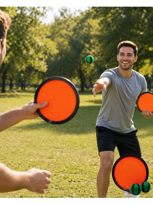 Elivora Catch Ball Set Çocuklar Için Top Yakalama Oyunu Eğlence Seti