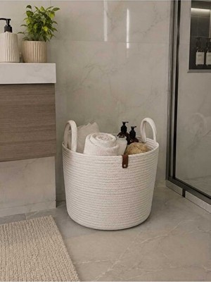 Maison Luré Çok Amaçlı 26X20 cm Çok Fonksiyonlu Saklama Sepeti, Saplı ve Pratik