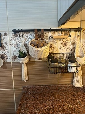 Knittingtr Maison Luré Rattan Cevizlik Sepet, Dekoratif Saksılık ve Hediye Alternatifi