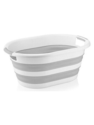 Maison Luré 25 Litre Katlanabilir Çamaşır Sepeti, Yer Tasarrufu ve Kolay Taşıma