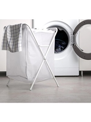 Vaelmont Li ve Katlanabilir 50 Litre Kirli Sepet ile Pratik Kullanım Çamaşır Sepeti
