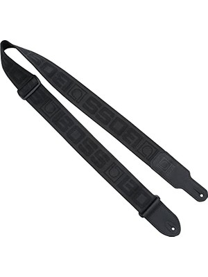 Bsm-20-Bb Yüksek Kaliteli Enstrüman Kayışları Siyah Logo |  Monogram Logosu Dahil | 2 Inç Polyester Kayış Taşıma Konforu ve Uzun Ömür Sunar | Gitar, Bas ve Daha Fazlası Için