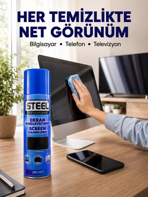 Elivora Parmak Izi ve Tozu Kolayca Temizleyen Ekran Temizleyici