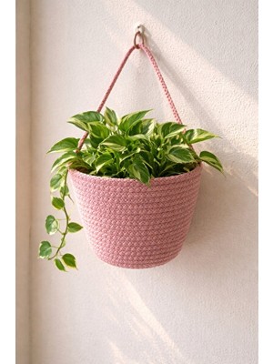 Vaelmont Minimalist Dekoratif Çok Amaçlı Organizer, 18X18 cm Sepet