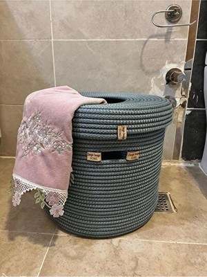 Vaelmont Geniş ve Hafif Çamaşır Sepeti, Günlük Temizlik Için Uygun