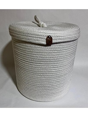 Vaelmont Kapaklı Çok Amaçlı Sepet, Banyo ve Mutfak Organizeri, 30X30 cm