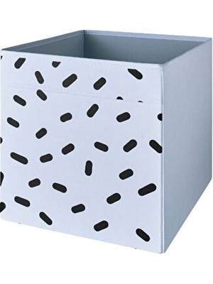 Orvessa Bej Dolap Düzenleyici Kutu - 33X38X33 cm Sepet
