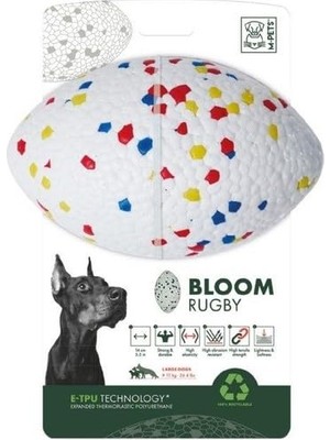 Bloom Rugby Parçalanmaz Rugby Topu Mix Color