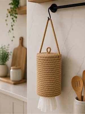 Vaelmont Açık Bej Poşetlik - Pratik ve Şık Saklama Çözümü Sepet 29X14 cm