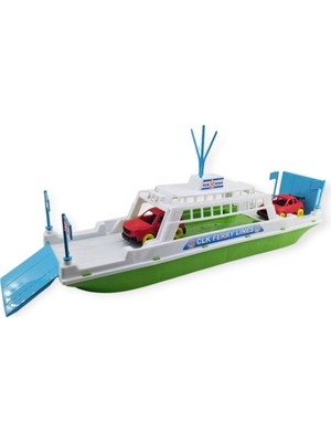Die Grup Feribot Araç Taşııyan Gemi 45 cm - Yeşil