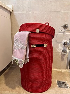 Orvessa Banyo Kullanımı Için Pratik Çamaşır Sepeti, Hafif ve Taşınabilir