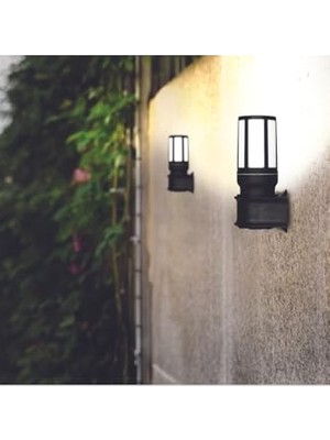 Aesco Zita Bahçe Aydınlatması Galata Kafesli Aplik Bahçe Lambası 220V E27 IP54 (UG-ZT-0272K)          [enerji Sınıfı A+]