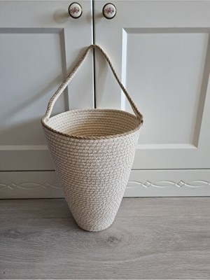 Orvessa Dekoratif Poşet Düzenleyici Sepet, 29X15 cm Boyutlarında