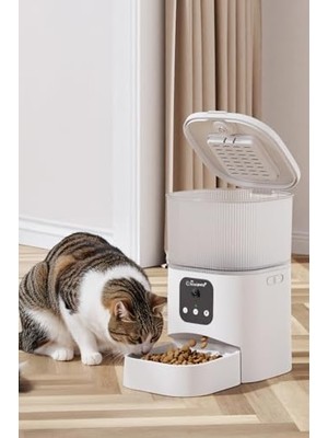 Aesco Pets Evcil Hayvan Akıllı Kameralı Multifonksiyon  Kabı - Smart Pet Feeder KPF-10570