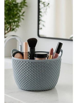 Orvessa 19X15.5CM Bpa Içermeyen Çok Amaçlı Mini Organizer Sepet, 3.3 Litre
