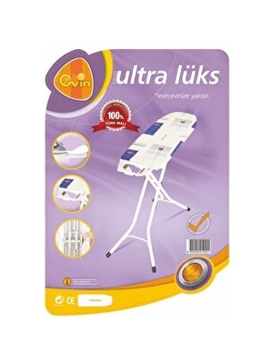Orvessa Lüks Golden Ultra Ütü Masası, Şık ve Dayanıklı Tasarım Ütü Masası ve Aksesuarı