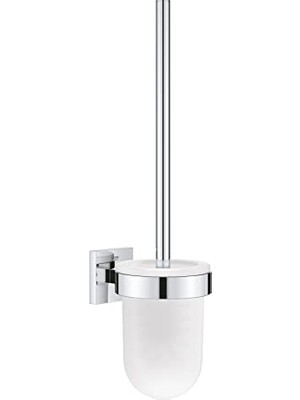Aesco Grohe Start Cube Quickfix Tuvalet Fırçası Seti, Duş/banyo Aksesuarları, Krom, 40977000