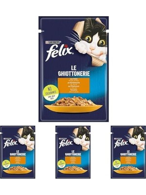 Aesco Tavuklu Yetişkin Kedi Konservesi Pouch 85 gr (4 Paketi)