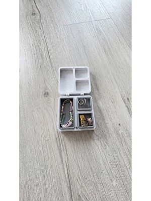 Orvessa Seyahat Dostu Organik Pla Takı ve Aksesuar Düzenleyici - Hafif ve Kompakt 11X22X2 cm