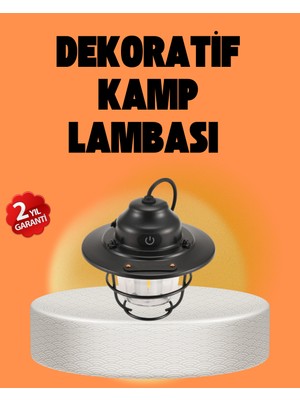 Çam Kozalağı Şekilli Retro Kamp Gece Lambası