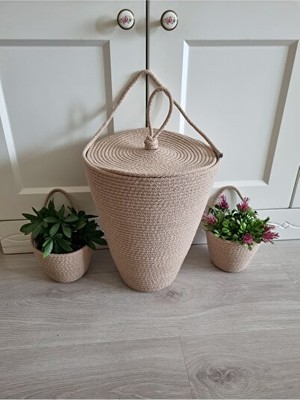 Orvessa Mini Poşetlik Seti, Dekoratif ve Pratik Saklama Çözümü Sepet