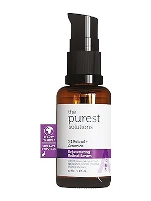 Aesco The Purest Solutions, Retinol Içerikli Gece Bakım Serumu, Kırışıklık Karşıtı Bakım, 30 ml (%1 Retinol + Seramid)