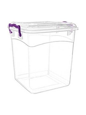 Teknotrust Orvessa 20 Litre Kapaklı Çok Amaçlı Saklama Kabı - Pratik ve Güvenli Sepet