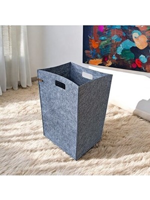 Orvessa Kaliteli Keçe Organizatör Sepet, 60X36X36 Cm, Çok Amaçlı Kullanım Çamaşır Sepeti