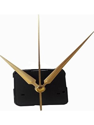 PremiumPort Orvessa Quartz Akar Mekanizma, 18MM Şaft, Askısız, Uyumlu ve Hassas Çalışma Duvar Saati