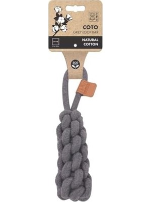 Aesco Coto Grey Loop Bar 22CM Örgü Oyuncak