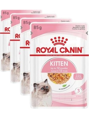 Aesco Royal Canin Kitten Jelly Kedi Yaş  85 gr (4 Paketi)