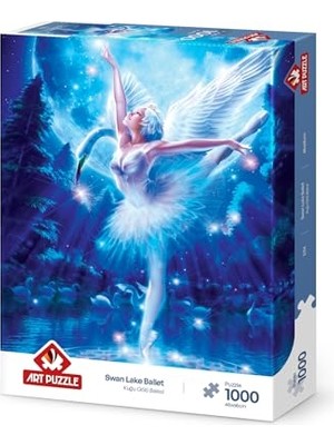 Aesco Art Puzzle Kuğu Gölü Balesi 1000 Parça Puzzle