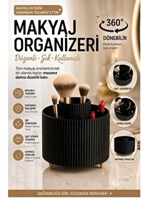 Orvessa Bölmeli Geniş Hazneli Makyaj Organizeri Makyaj & Takı Organizeri